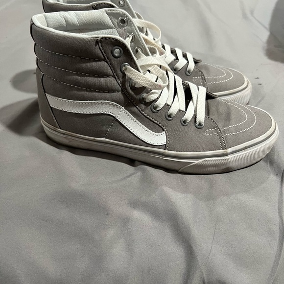 Vans SK8-HI grey size 8.5 women’s - Picture 2 of 4